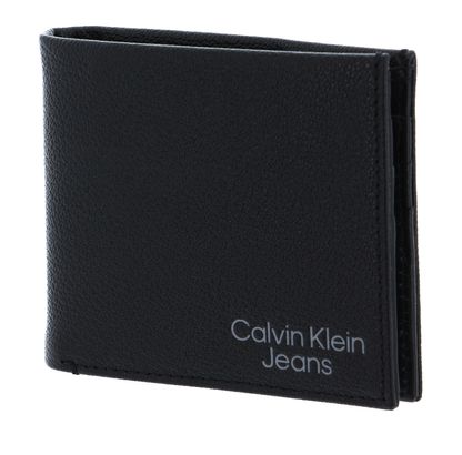 Calvin Klein Micro Pebble Bifold Black