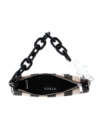 FURLA Moon Shoulder Bag S Toni Nero + Nero | Buy bags