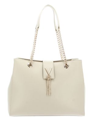 VALENTINO Divina Shoulder Bag M Ecru