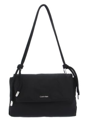 Calvin Klein Roped Shoulder Bag Nylon CK Black