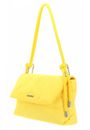 Calvin Klein Roped Shoulder Bag Nylon Magnetic Yellow Calvin Klein Roped Shoulder Bag Nylon Magnetic Yellow