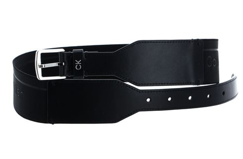 Calvin Klein CK Essential High Waist 5CM Belt W90 CK Black