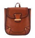 THE BRIDGE Allegra Backpack Cognac THE BRIDGE Allegra Backpack Cognac