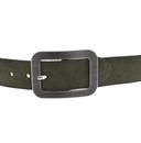 Vanzetti Classics 40mm Suede Belt W85 Olive