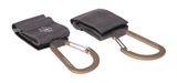 Lässig Casual Stroller Hooks With Carabiner Anthracite