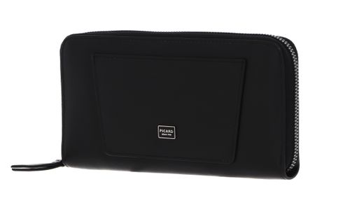 PICARD Passion 1 Zip Around Wallet Black