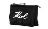 KARL LAGERFELD K / Signature Soft Pouch Black KARL LAGERFELD K / Signature Soft Pouch Black