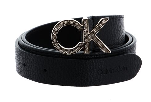 Calvin Klein Re-Lock Mesh CK Belt 3CM W85 CK Black