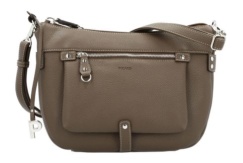 PICARD Loire Zip Shoulderbag Taupe