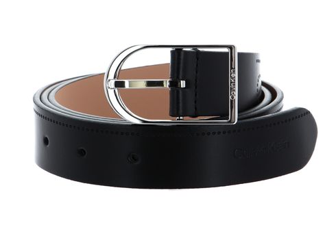 Calvin Klein CK Must Bridge 3CM Belt Perf W90 CK Black