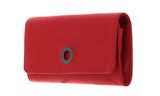 MANDARINA DUCK Mellow Leather Wallet Bag Flame Scarlet