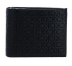Calvin Klein Perfed Bifold 5CC W / Coin L CK Black