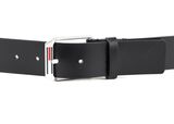 TOMMY HILFIGER TJM Leather Belts New Leather 4.0 W110 Black