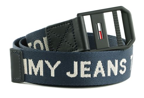 TOMMY HILFIGER TJM Webbing Belts Elevated Webbing 3.5 W100 Twilight Navy