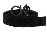Calvin Klein Logo CK Metal Elastic 35mm W80 CK Black Calvin Klein Logo CK Metal Elastic 35mm W80 CK Black