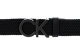 Calvin Klein Logo CK Metal Elastic 35mm W85 CK Black Calvin Klein Logo CK Metal Elastic 35mm W85 CK Black