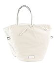 KARL LAGERFELD K / Punched Logo Large Tote White KARL LAGERFELD K / Punched Logo Large Tote White