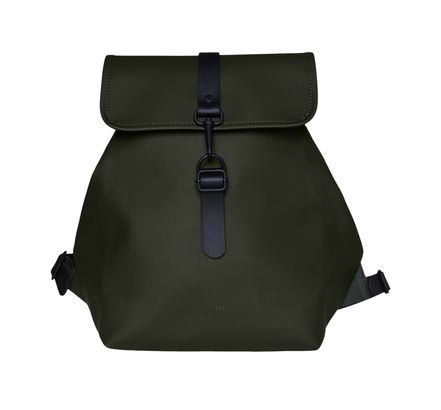 RAINS Bucket Backpack Green