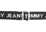 TOMMY HILFIGER TJW Essential Webbing Belt W100 Black TOMMY HILFIGER TJW Essential Webbing Belt W100 Black