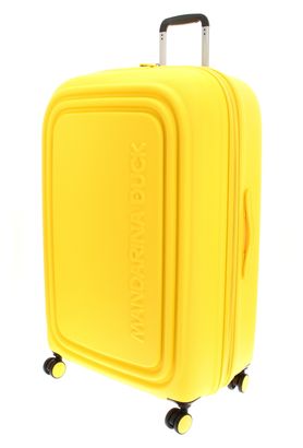 MANDARINA DUCK Logoduck + Cabin Expandable Trolley XL Duck Yellow