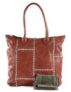 CAMPOMAGGI Shopping Bag Vertical Cognac