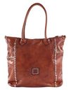 CAMPOMAGGI Shopping Bag Vertical Cognac