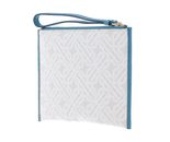 THE BRIDGE Anna Pochette Bianco Latte / Oro THE BRIDGE Anna Pochette Bianco Latte / Oro