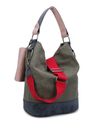 Fritzi aus Preußen Canvas Izzy07 Olga Hobo Bag Olive