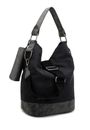 Fritzi aus Preußen Canvas Izzy07 Olga Hobo Bag Black Fritzi aus Preußen Canvas Izzy07 Olga Hobo Bag Black
