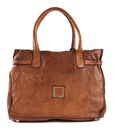 CAMPOMAGGI Everyday Leather Bag Shopping Bag Cognac CAMPOMAGGI Everyday Leather Bag Shopping Bag Cognac