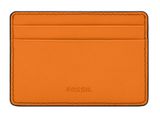 FOSSIL Steven Card Case Medium Orange
