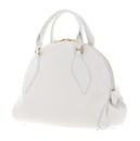 COCCINELLE Colette Rafia Handbag Natural / White