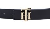 TOMMY HILFIGER SPWW Belts Signature 3.0 Belt W75 Desert Sky / White TOMMY HILFIGER SPWW Belts Signature 3.0 Belt W75 Desert Sky / White