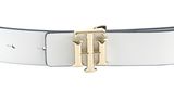 TOMMY HILFIGER SPWW Belts Signature 3.0 Belt W75 Desert Sky / White TOMMY HILFIGER SPWW Belts Signature 3.0 Belt W75 Desert Sky / White