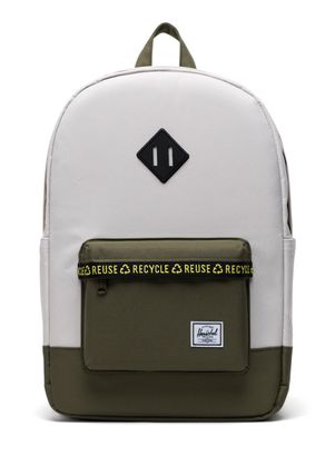 Herschel Eco Heritage Backpack Moonbeam / Ivy Green