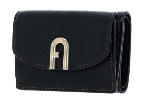 FURLA Primula Compact Wallet Trifold S Nero