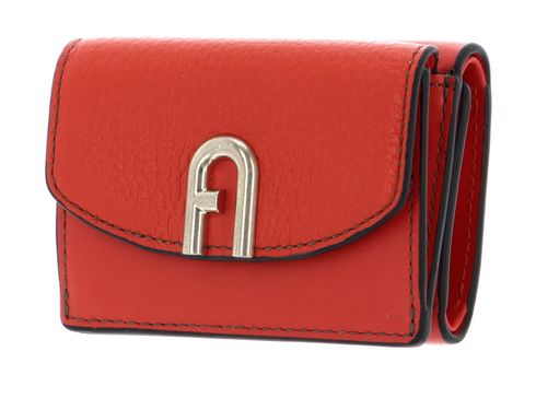 FURLA Primula Compact Wallet Trifold S Tangerine