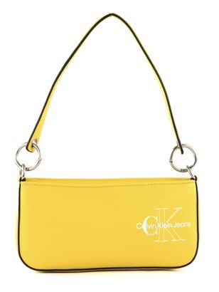 Calvin Klein Sculpted Shoulder Pouch Two Tone Super Lemon