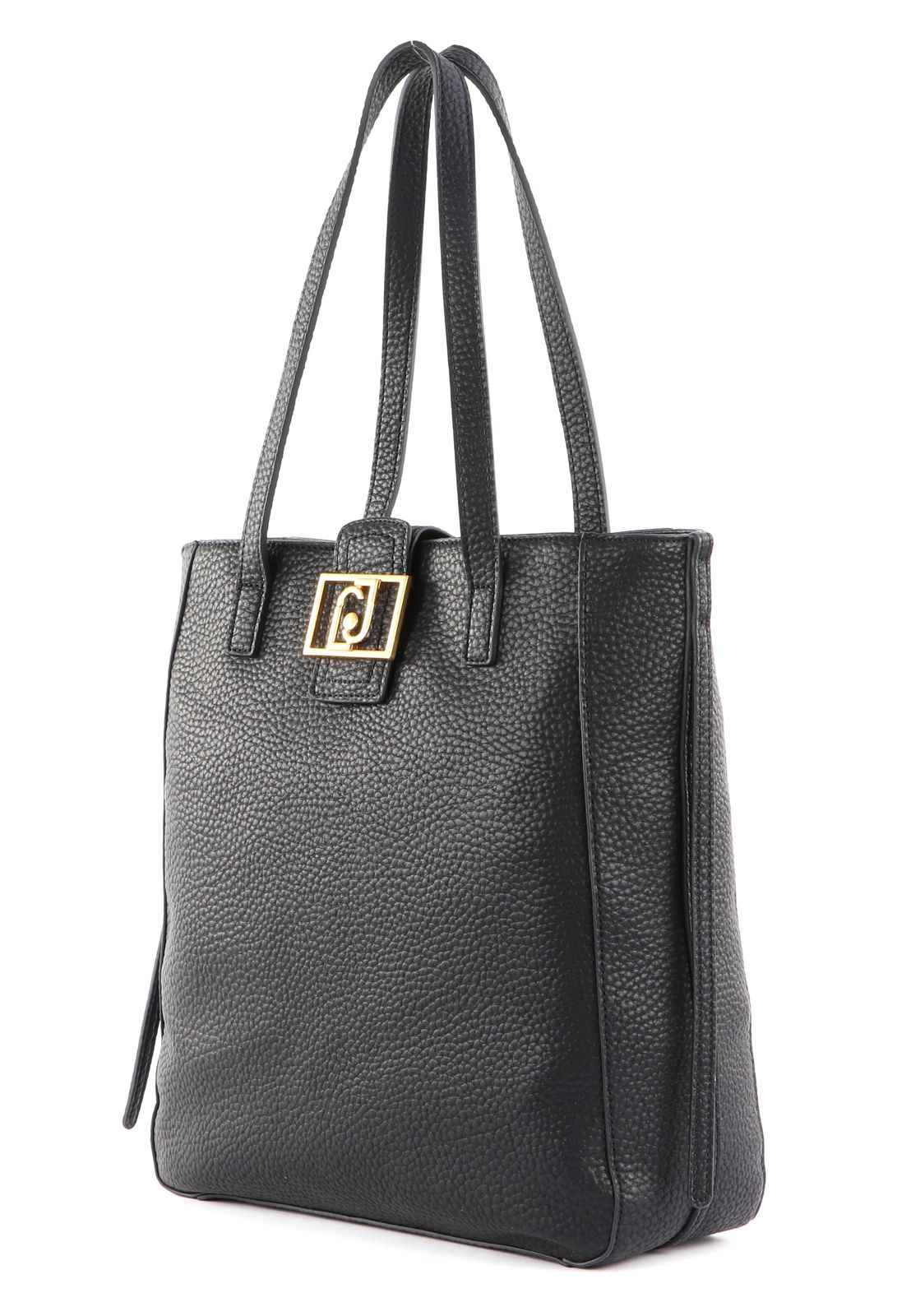 LIU JO Entusiasta Shopping Bag Black LIU JO Entusiasta Shopping Bag Black