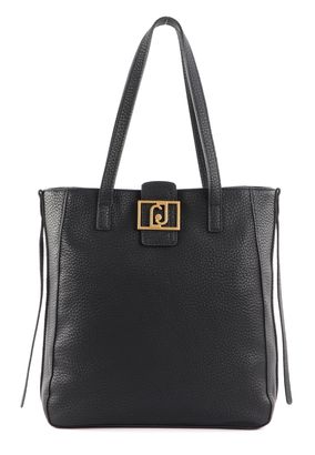 LIU JO Entusiasta Shopping Bag Black LIU JO Entusiasta Shopping Bag Black
