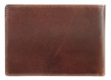mano Don Marco Coin Wallet with Flap Darkbrown