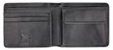 mano Don Luca Mini Coin Wallet with Flap S Black