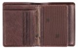 mano Don Pietro Coin Wallet with Flap Dark Brown mano Don Pietro Coin Wallet with Flap Dark Brown