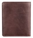 mano Don Pietro Coin Wallet with Flap Dark Brown mano Don Pietro Coin Wallet with Flap Dark Brown