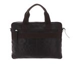 mano Don Luca Business Bag Dark Brown