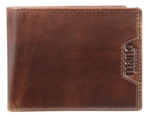 mano Don Marco Mini Coin Wallet with Flap S Darkbrown mano Don Marco Mini Coin Wallet with Flap S Darkbrown