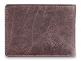 mano Don Pietro Coin Wallet with Creditcard Case Dark Brown