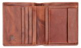 mano Don Luca Coin Wallet Small S Cognac