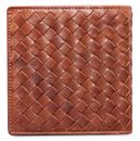 mano Don Luca Coin Wallet Small S Cognac