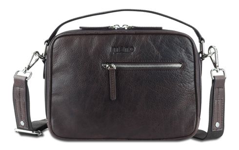 mano Don Pietro Bristol Shoulderbag Dark Brown